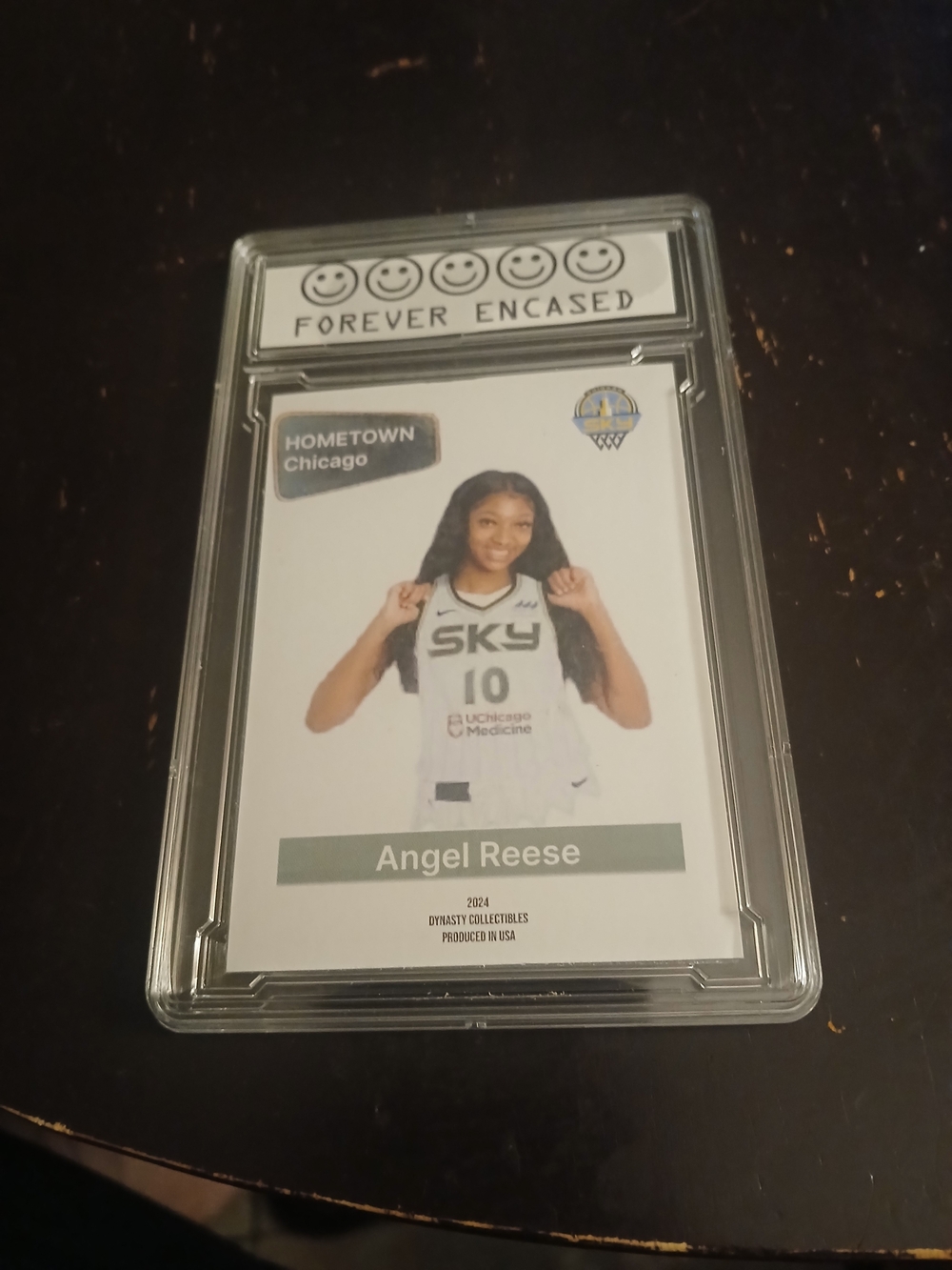 Angel Reese Rookie Hometown Holo Graded Gem Mint 10 - Picture 2 of 2